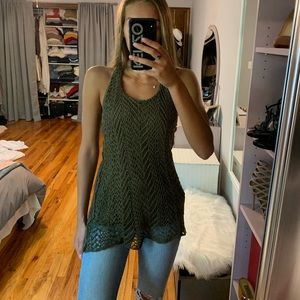 Lucky brand crochet top